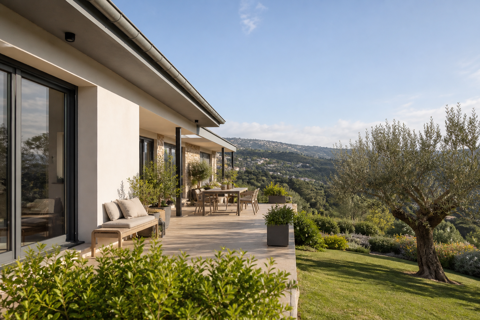 Maison familiale dans l’arrière-pays de Vence